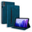 For Lenovo Legion Y700 (Gen 5) Case PU Leather Protective Folio Cover with Card Holder - Blue - 1
