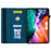 For Lenovo Legion Y700 (Gen 5) Case PU Leather Protective Folio Cover with Card Holder - Blue - 2