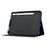 For Samsung Galaxy Tab S10 FE+ Case Pattern Printing Stand Leather Tablet Cover with Card Slots - Starry Night Cat - 3