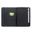 For Samsung Galaxy Tab S9+ Case Pattern Printing Stand Leather Tablet Cover with Card Slots - Starry Night Cat - 2