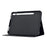 For Samsung Galaxy Tab S9+ Case Pattern Printing Stand Leather Tablet Cover with Card Slots - Starry Night Cat - 3
