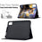 For Lenovo Xiaoxin Pad 11 2025 Case Pattern Printing Stand Leather Tablet Cover with Card Slots - Starry Night Cat - 6