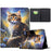 For Amazon Kindle 11th (2024) Case Pattern Printing Stand Leather Tablet Cover with Card Slots - Starry Night Cat - 1