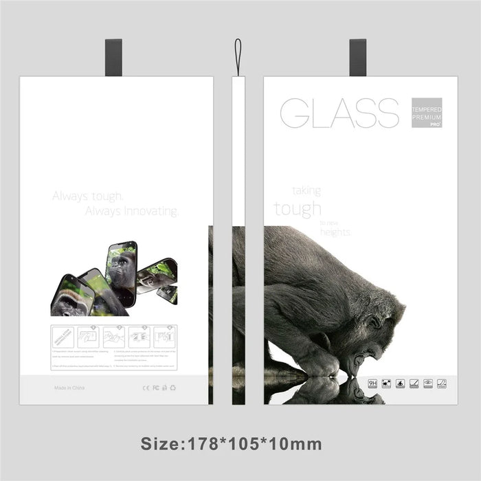 100Pcs Tempered Glass Screen Protector Packaging Box with Hook Display Box - 6