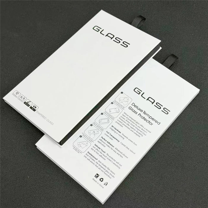 100Pcs Tempered Glass Screen Protector Packaging Box with Hook - 3