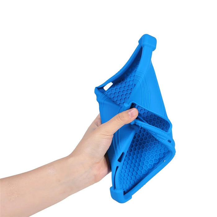For Lenovo Legion Y700 (Gen 5) Tablet Case Adjustable Kickstand Silicone Tablet Protective Cover - Dark Blue - 4
