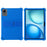 For Doogee Tab G5 Tablet Case Adjustable Kickstand Silicone Tablet Protective Cover - Dark Blue - 1