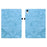 Tablet Case For iPad 10.2 (2021) / (2020) / (2019) Floral Pattern Folio PU Leather Cover with Card Slots - Baby Blue - 1