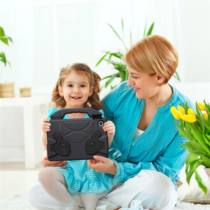 Tablet Case For Lenovo Tab TB311FU / Tab K10 (2nd Gen) / Motorola Moto Pad 60 Lite EVA Thumb Kickstand Cover - Black - 3