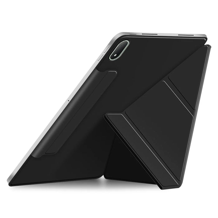 For OnePlus Pad 3 Pro Y-type Stand Cover Anti-scratch Magnetic PU Leather Tablet Case - Black - 7