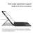 For Honor MagicPad 3 Pro 12.3 Leather Case + Touchpad Bluetooth-Compatible Keyboard (without Backlit) - Black - 4