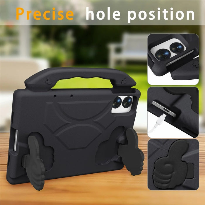EVA Tablet Case For Xiaomi Poco Pad M1 / Redmi Pad 2 Pro / Pad Pro / Pad Pro 5G / Honor Pad 10 / Pad V8 Pro / Lenovo Idea Tab Plus - Black - 3