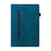 For Lenovo Idea Tab Pro Gen 2 Case PU Leather Protective Folio Cover with Card Holder - Blue - 7