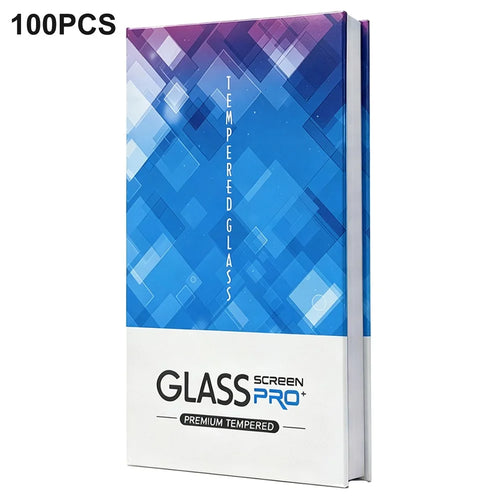 100Pcs 7 inch Tempered Glass Screen Protector Packaging Box Hard Case Bulk Wholesale Storage - Blue - 1