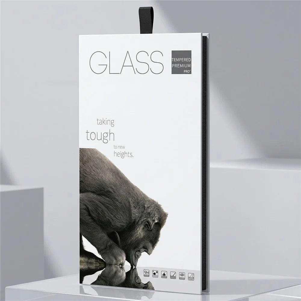 50Pcs 10.5 inch Tempered Glass Screen Protector Packaging Box Foldable Hard Case with Hook - White - 6