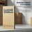 50Pcs 12.9 inch Packaging Box for Tempered Glass Screen Protector Kraft Paper Foldable Storage Case - Yellow - 2