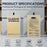 100Pcs 7 inch Kraft Paper Packaging Box for Tempered Glass Screen Protector Flip Hard Box with Hook - Yellow - 2