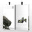 50Pcs 12 inch Tempered Glass Screen Protector Packaging Box Foldable Hard Case with Hook - White - 2