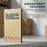 50Pcs 7.3 inch Packaging Box for Tempered Glass Screen Protector Kraft Paper Foldable Storage Case - Yellow - 2