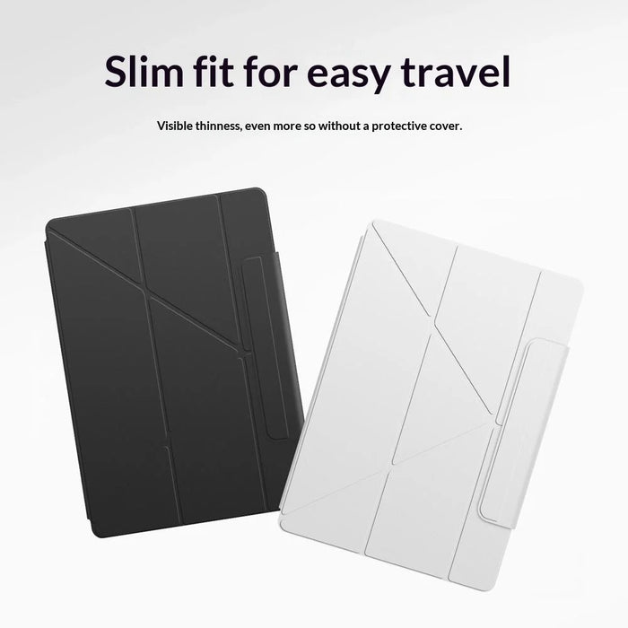 For Lenovo Legion Y900 Y-type Stand Cover Anti-scratch Magnetic PU Leather Tablet Case - Black - 6