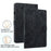 Cute Tiger Pattern Imprinted Anti-Fall Case for iPad mini (2024) / mini (2021) TPU+PU Leather Cover with Stand / Card Slot, Shockproof Tablet Case Support Auto Wake / Sleep - Black - 7