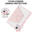 For Lenovo Xiaoxin Pad 11 2025 Case Rotating Stand PU Leather + TPU + Acrylic with Pencil Holder - Pink - 5