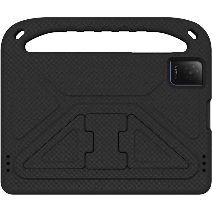 For TCL Tab 10L Gen 4 Case Hand Grip Kickstand Tablet EVA Cover - Black - 2