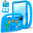 For Lenovo Idea Tab Plus EVA + PC Tablet Protection Cover with Shoulder Strap - Blue - 1