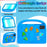 For Lenovo Idea Tab Plus EVA + PC Tablet Protection Cover with Shoulder Strap - Blue - 2