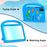 For Lenovo Idea Tab Plus EVA + PC Tablet Protection Cover with Shoulder Strap - Blue - 4