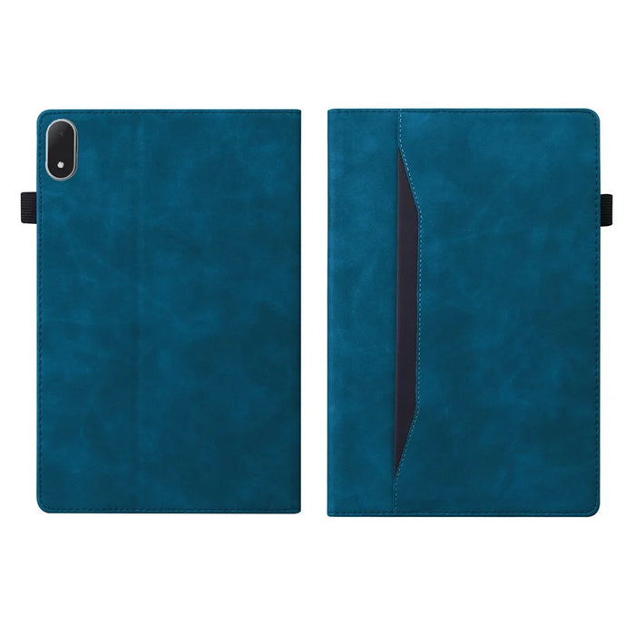 Tablet Case for Oppo Pad 5 Pro / Pad 4 Pro / OnePlus Pad 4 / Pad 3 Pro / Pad 2 Pro , PU Leather Protective Folio Cover with Card Holder - Blue - 6