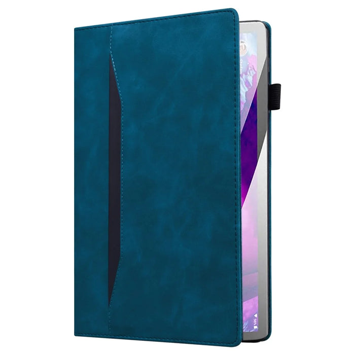 Tablet Case for Oppo Pad 5 Pro / Pad 4 Pro / OnePlus Pad 4 / Pad 3 Pro / Pad 2 Pro , PU Leather Protective Folio Cover with Card Holder - Blue - 7
