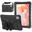 For T-Mobile REVVL Tab 2 (2025) / TCL Tab 10L LTE Gen3 Case Butterfly Kickstand EVA Tablet Cover with Shoulder Strap - Black - 1