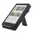 For Kobo Clara Colour / Clara BW Case Kickstand PU Leather E-Reader Cover with Hand Strap - Black - 3