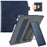 For PocketBook Era (2022) / Era Color Case Kickstand PU Leather E-Reader Cover with Hand Strap - Blue - 1