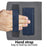 For PocketBook Era (2022) / Era Color Case Kickstand PU Leather E-Reader Cover with Hand Strap - Blue - 6