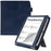 For PocketBook Era (2022) / Era Color Case Kickstand PU Leather E-Reader Cover with Hand Strap - Blue - 7