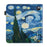 For Kobo Libra Colour E-Reader Case Pattern Print Stand Leather Flip Cover - Starry Sky - 4