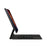For Honor MagicPad 3 Pro 12.3 Magnetic Floating Bluetooth-Compatible Keyboard (English) + Leather Tablet Case - Black - 4