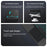 For Huawei MatePad Pro Max Leather Case + Bluetooth-Compatible Keyboard with Backlight Trackpad - Black - 5