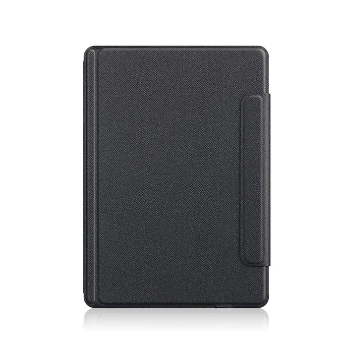 For Oppo Pad 6 Leather Case + Touchpad Bluetooth-Compatible Keyboard (without Backlit) - Black - 7