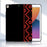 Tablet Case For iPad 10.2 (2021) / (2020) / (2019) Pattern Printing Soft TPU Cover - Red Ethnic Pattern - 2