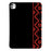 For iPad Pro 13 (2025) / (2024) Case Pattern Printing Soft TPU Tablet Cover - Red Ethnic Pattern - 1