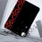 For iPad Pro 13 (2025) / (2024) Case Pattern Printing Soft TPU Tablet Cover - Red Ethnic Pattern - 4