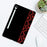 For Samsung Galaxy Tab S10 FE  /  S10 Lite  /  S9  /  S9 FE Case Pattern Printing Soft TPU Tablet Cover - Red Ethnic Pattern - 3