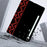 For Samsung Galaxy Tab S10 FE  /  S10 Lite  /  S9  /  S9 FE Case Pattern Printing Soft TPU Tablet Cover - Red Ethnic Pattern - 4