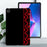 For Lenovo Tab TB311FU Case Pattern Printing Soft TPU Tablet Cover - Red Ethnic Pattern - 2