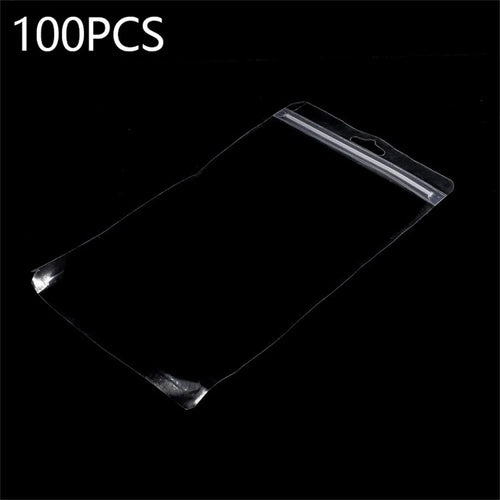100Pcs 21.5 x 12cm Clear Self Sealing Bags Packaging Bags with Hang Hole for Phone Case - 1