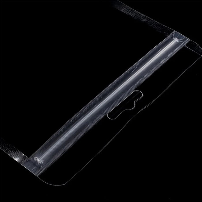 100Pcs 21.5 x 12cm Clear Self Sealing Bags Packaging Bags with Hang Hole for Phone Case - 2