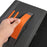 For Lenovo Idea Tab Pro Gen 2 Case Foldable Stand Leather Tablet Cover with Handheld Wristband - Orange - 5